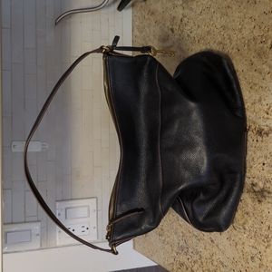 Beautiful genuine leather hobo shoulder purse